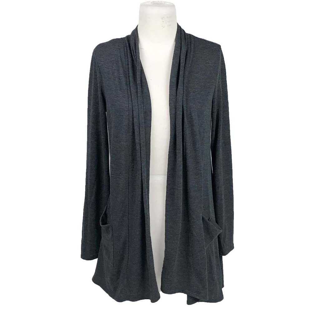 LOGO by Lori Goldstein S Small Draped Cardigan